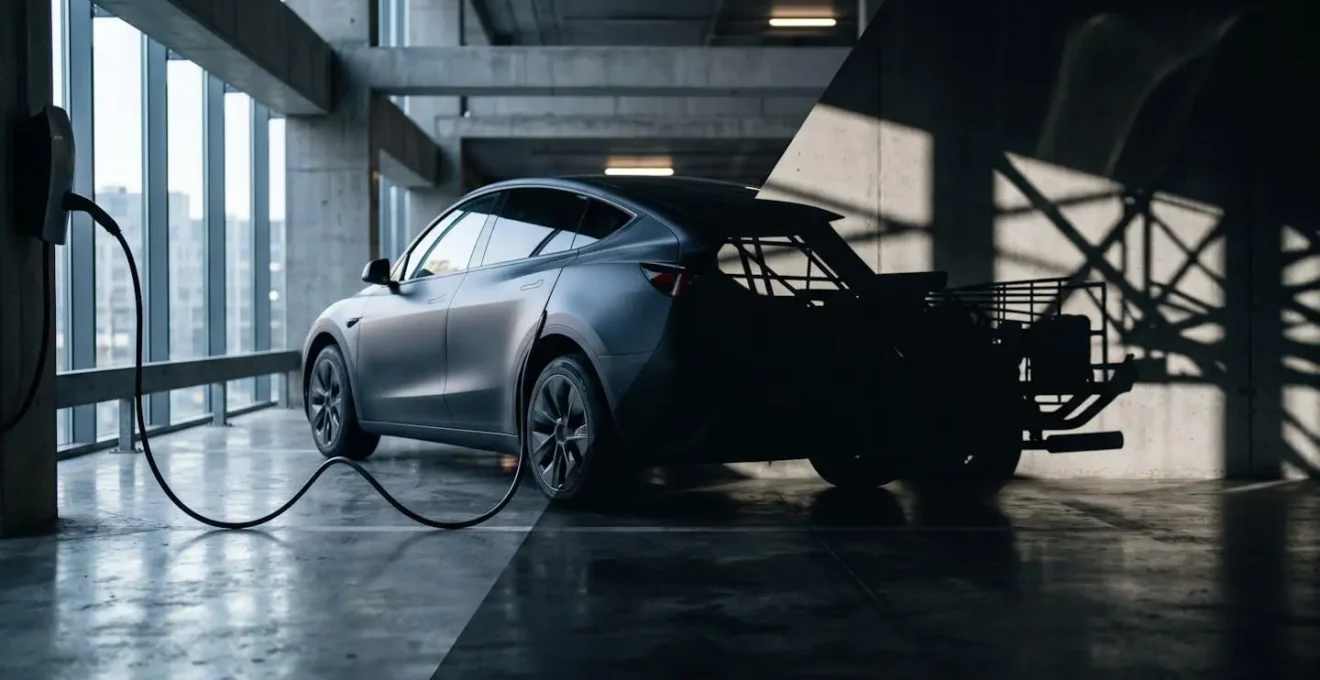 Electric vehicle charging at corporate facility