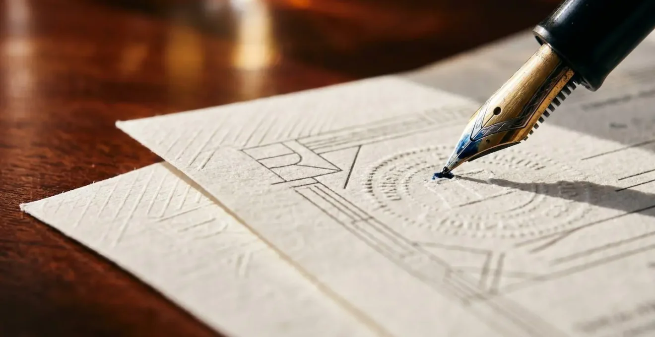Close-up view of important business formation documents on a professional desk