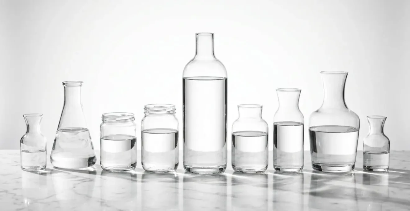 Multiple glass jars representing different financial allocations in freelance accounting