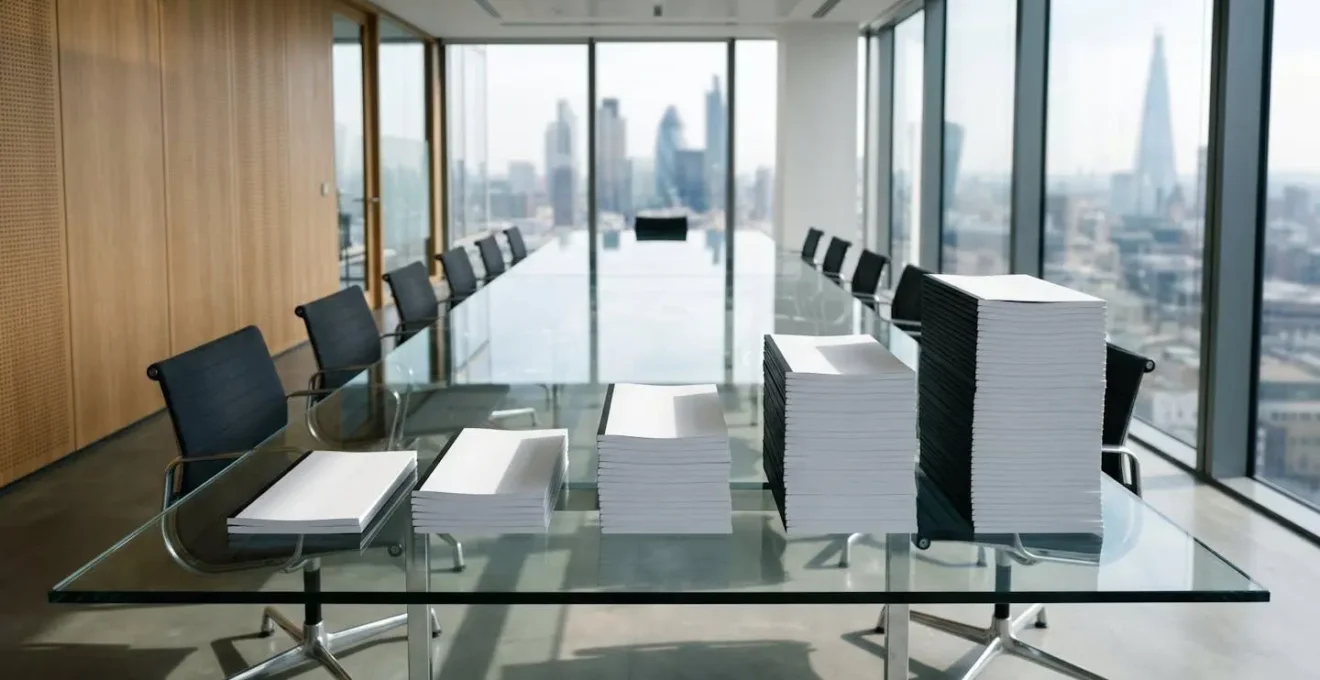 Visual timeline showing key business growth milestones requiring agreement updates